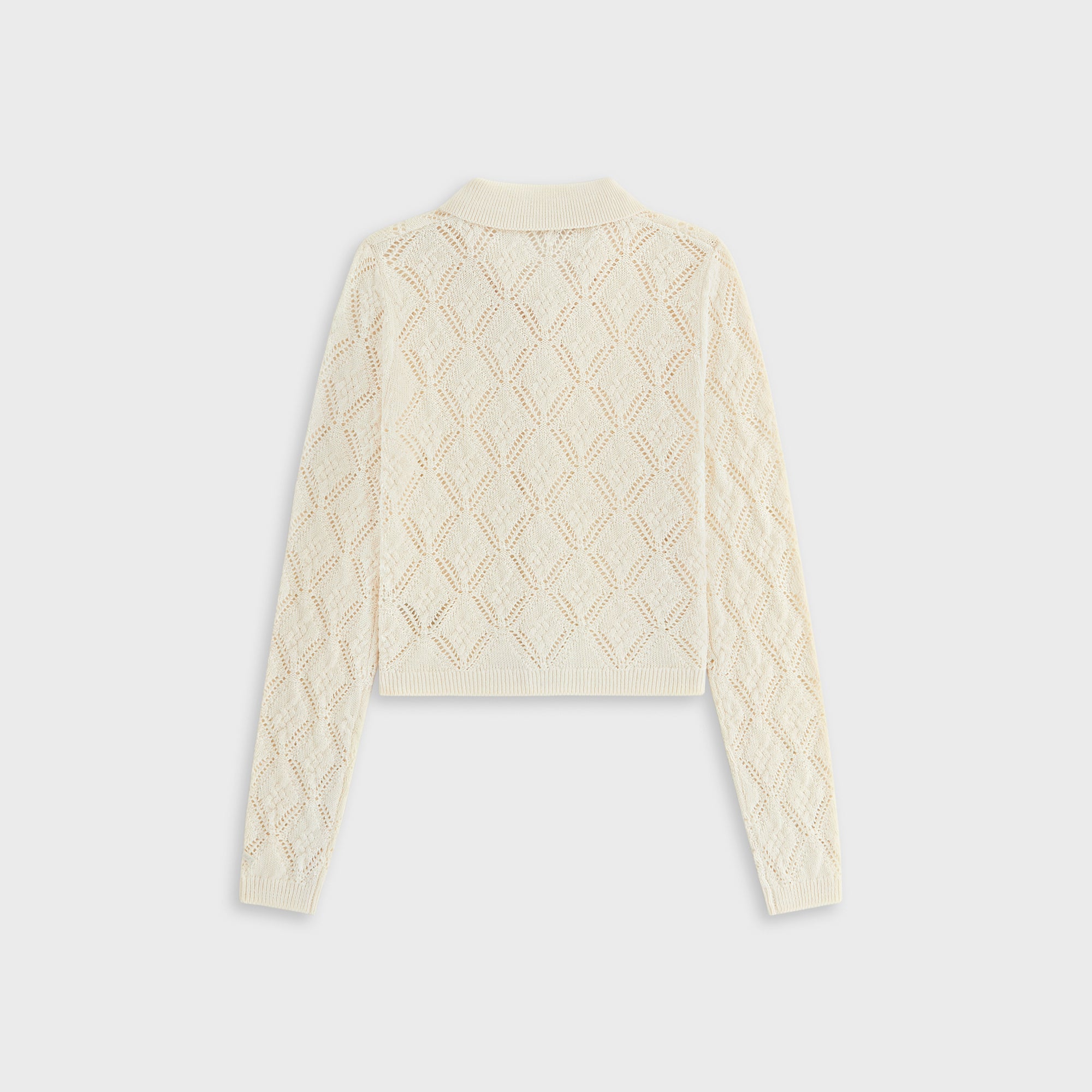 Kith Women Tori Crochet Knit Top - Silk | Kith Silk