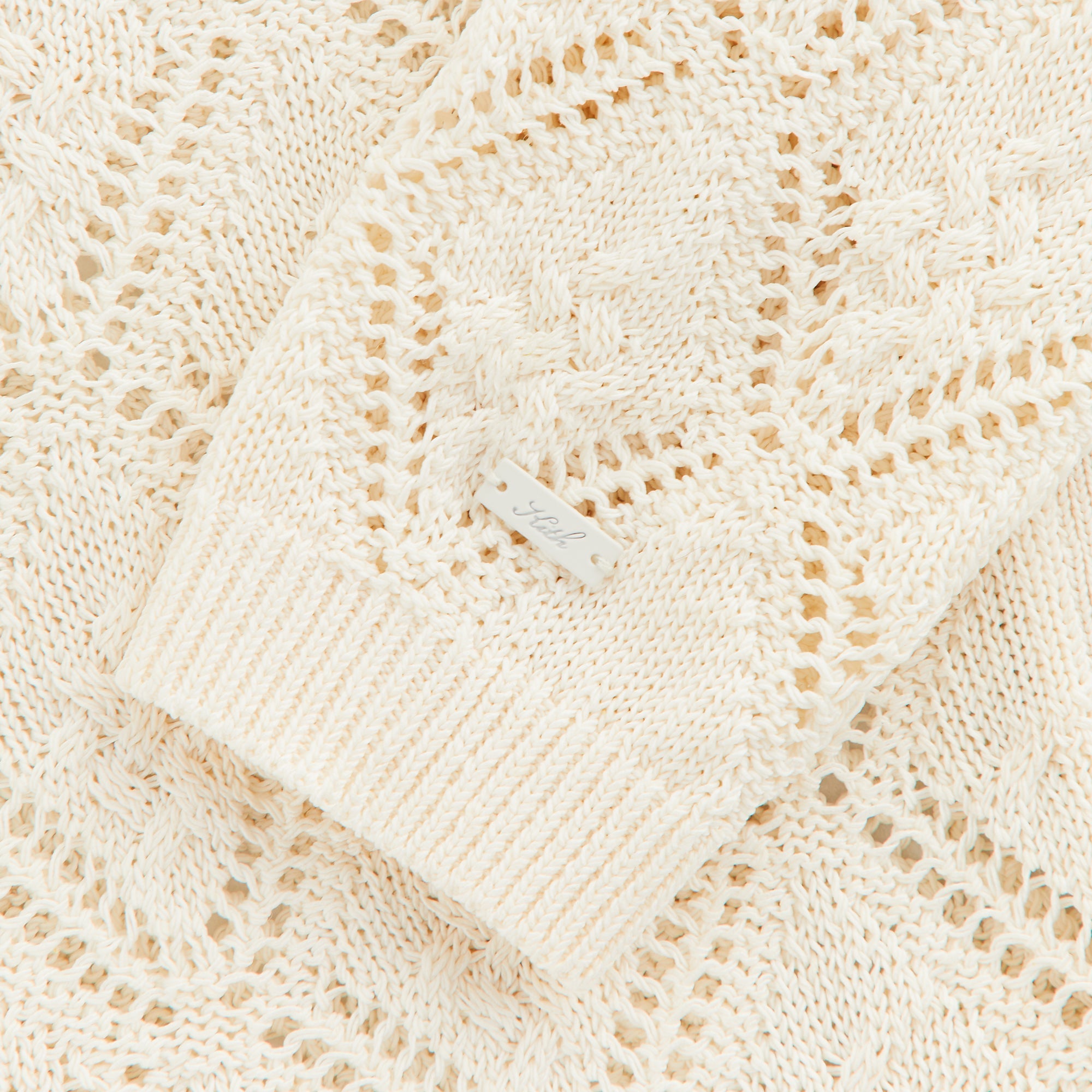 Kith Women Tori Crochet Knit Top - Silk | Kith Silk