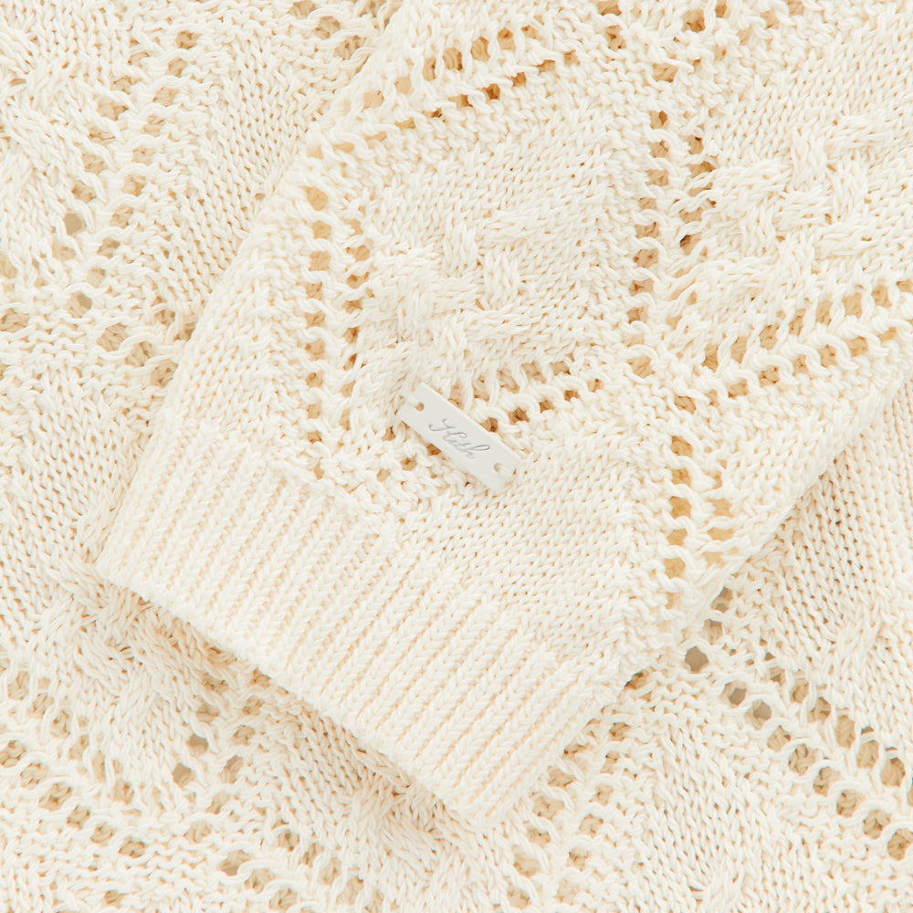 Kith Women Tori Crochet Knit Top - Silk | Kith Silk