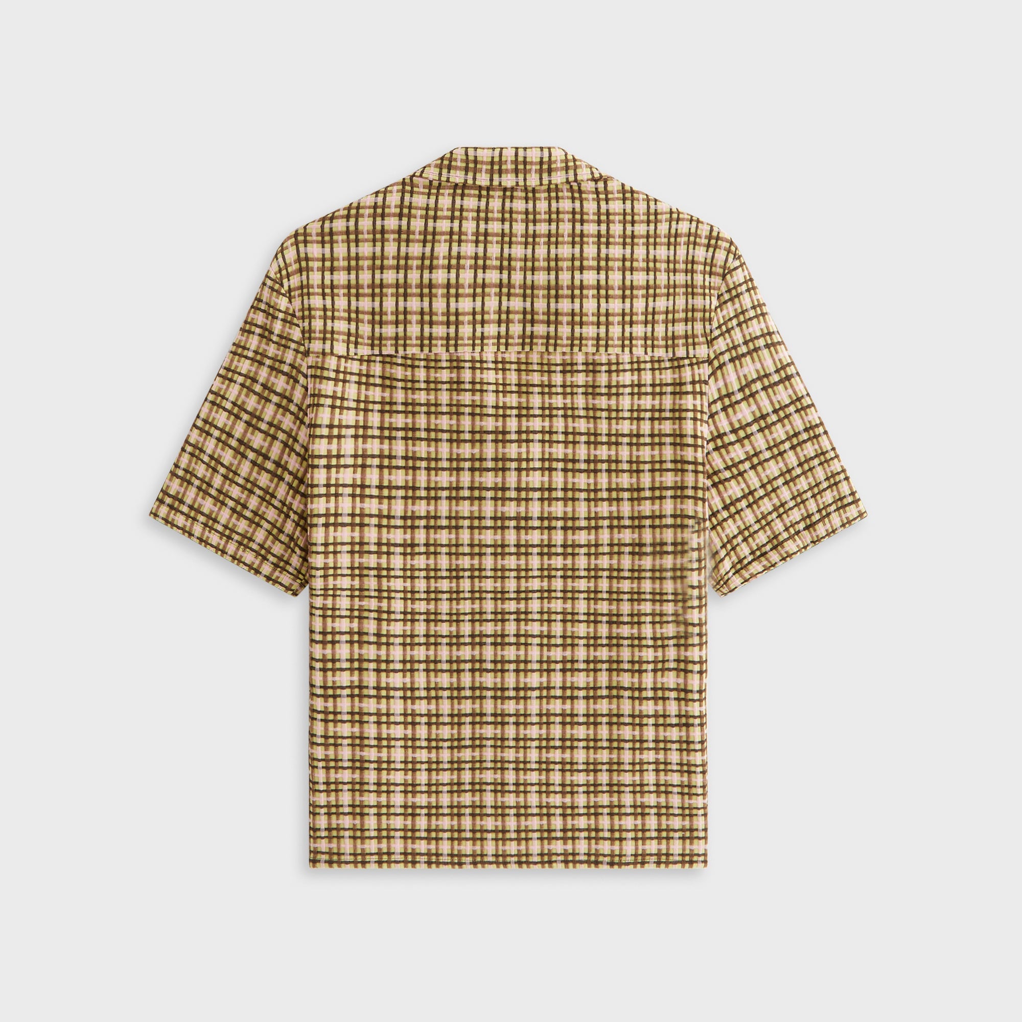 Kith Women Elena II Bubble Check Shirt - Protea | Kith Protea