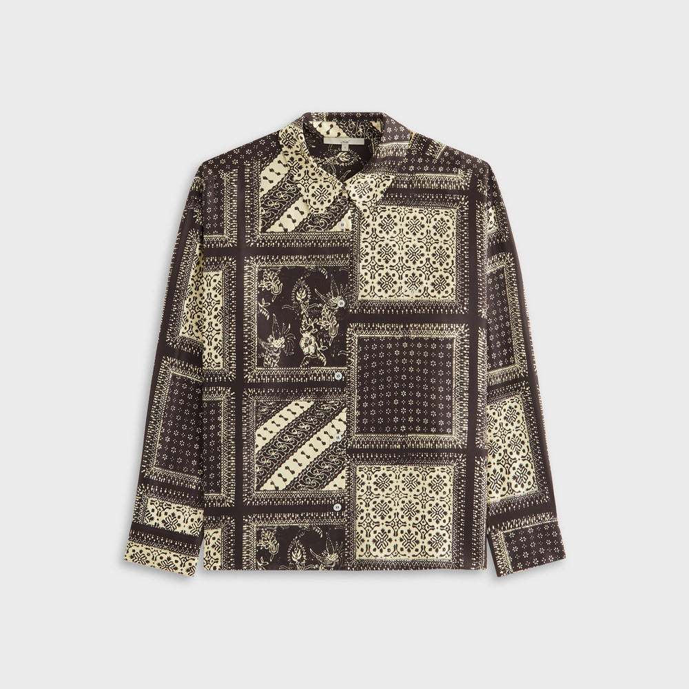 Kith Women Siena Batik Block Print Shirt - Incognito | Kith Incognito