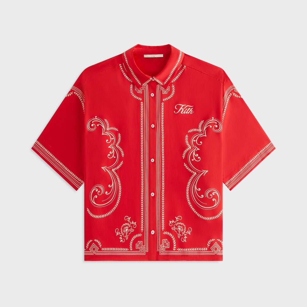 Kith Women Mari Medallion Shirt - Fame | Kith Fame