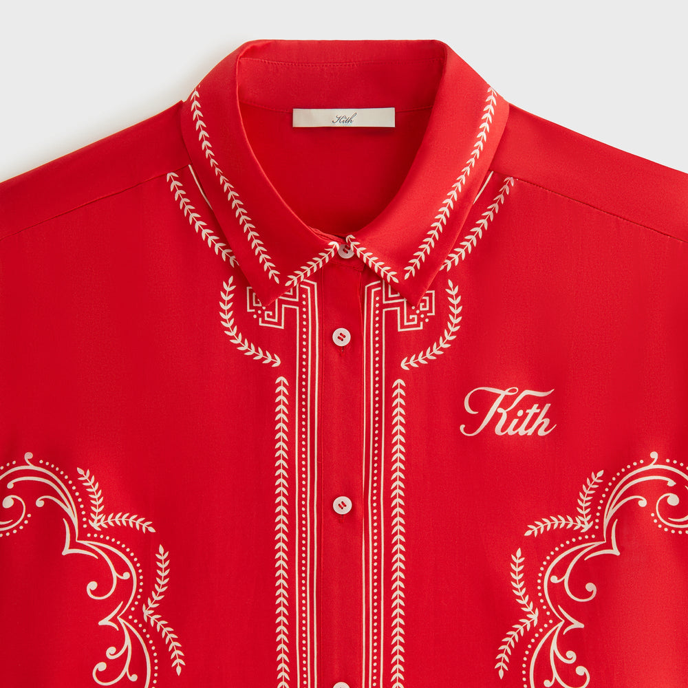 Kith Women Mari Medallion Shirt - Fame | Kith Fame