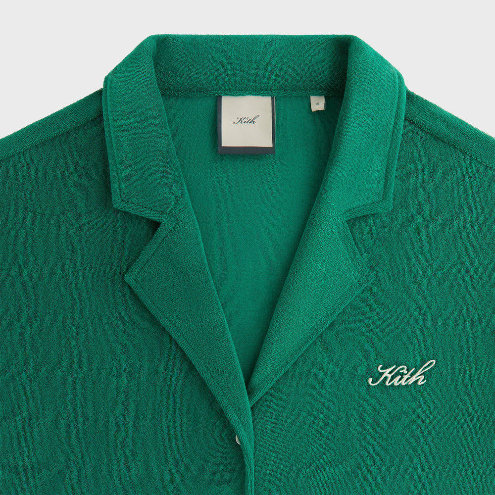 Kith Women Elena Towel Terry Shirt - Newt | Kith Newt