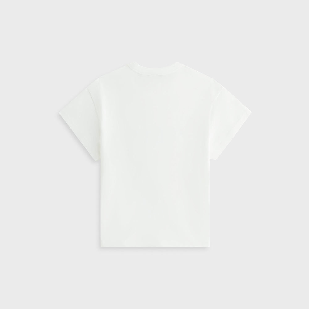 Kith Women Sunset Palm Mulberry Vintage Tee - White | Kith White