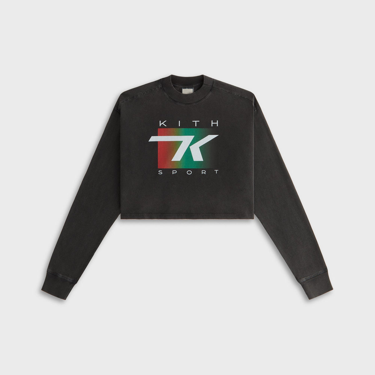 Kith Women Jasper Gradient Sport Long Sleeve - Black | Kith Black