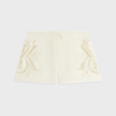 Kith Women Thea II Broderie Crest Short - Waffle | Kith Waffle