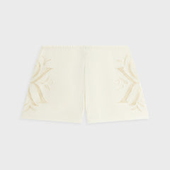 Kith Women Thea II Broderie Crest Short - Waffle | Kith Waffle