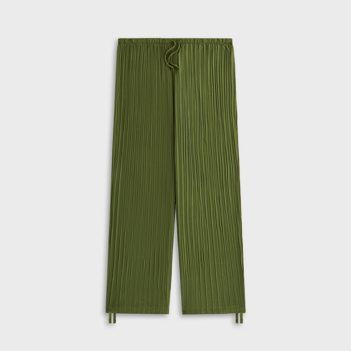 Kith Women Kavi II Plisse Drawstring Pant - Kelp | Kith Kelp