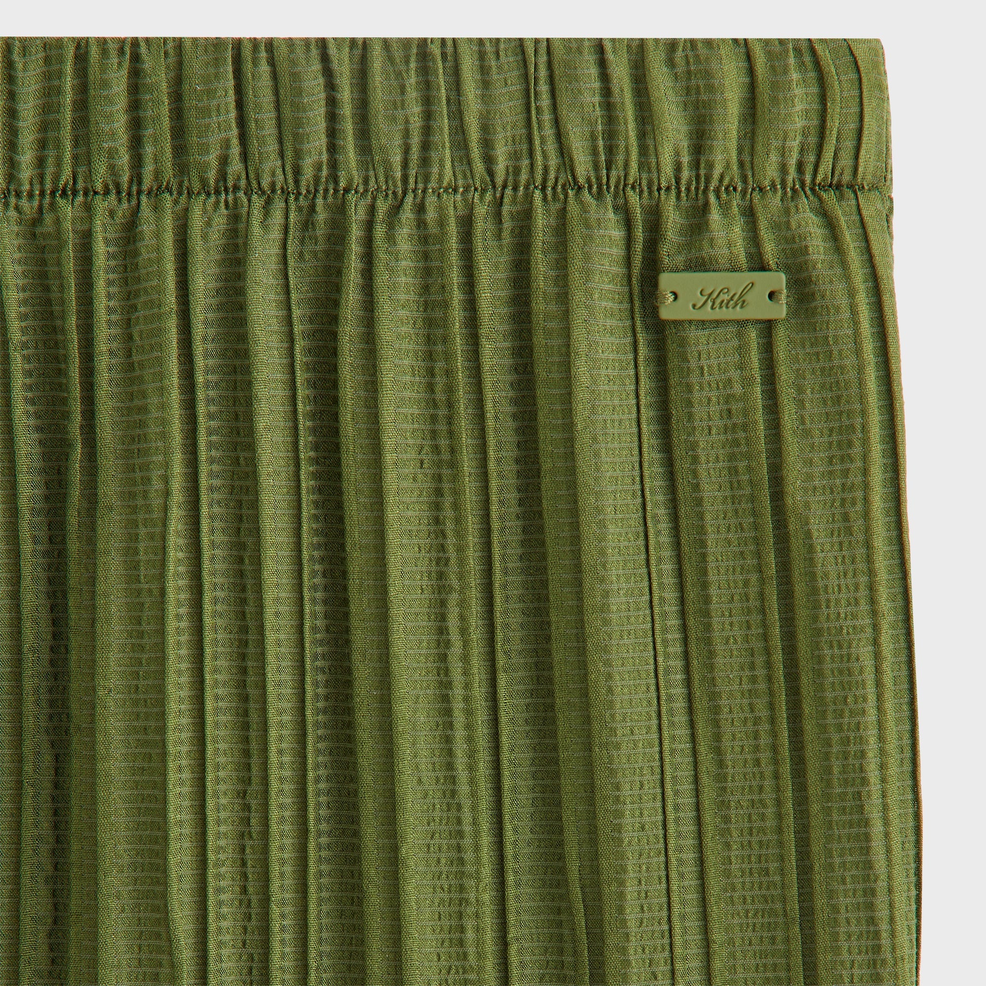 Kith Women Kavi II Plisse Drawstring Pant - Kelp | Kith Kelp