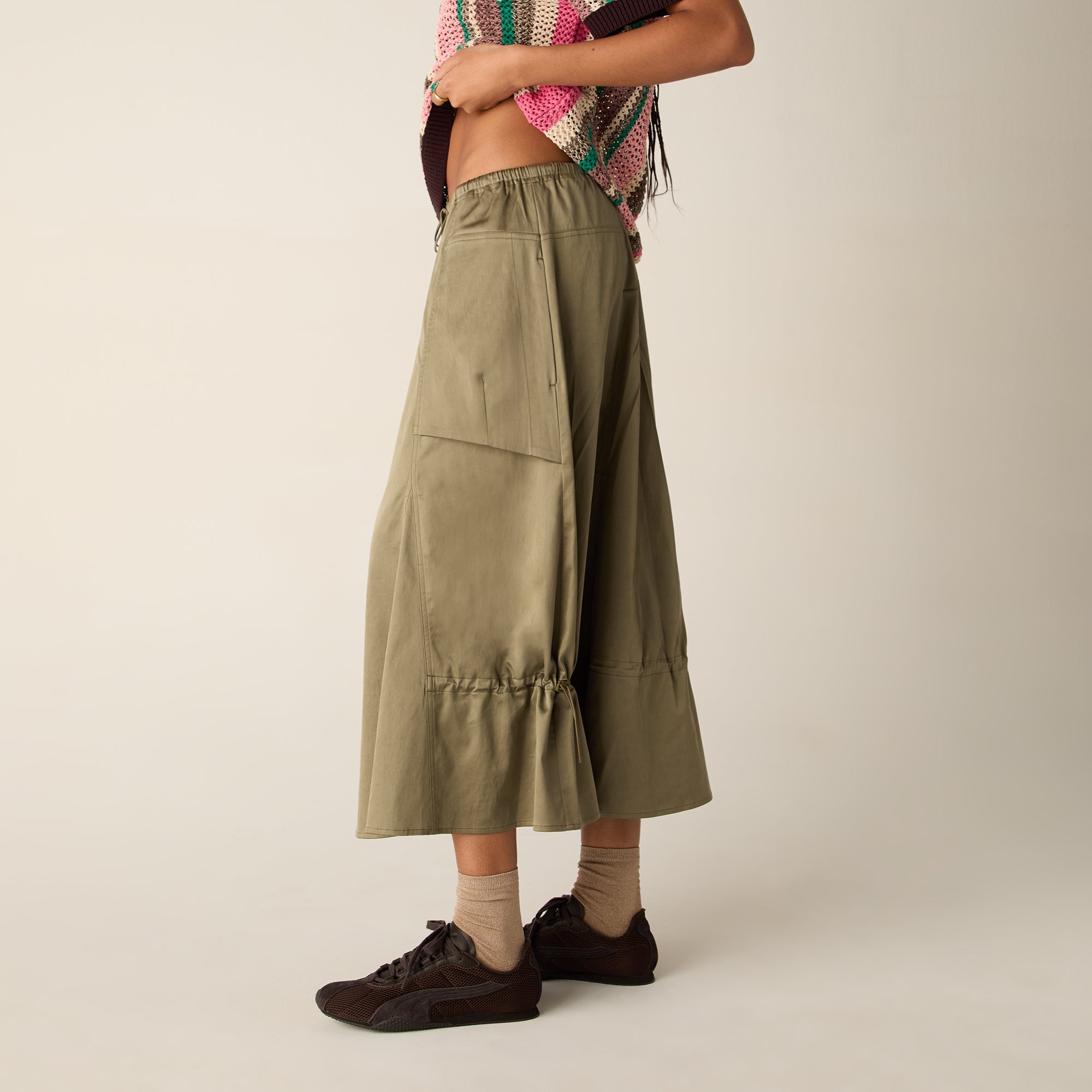 Kith Women Kyo Utility Maxi Skirt - Canopy | Kith Canopy