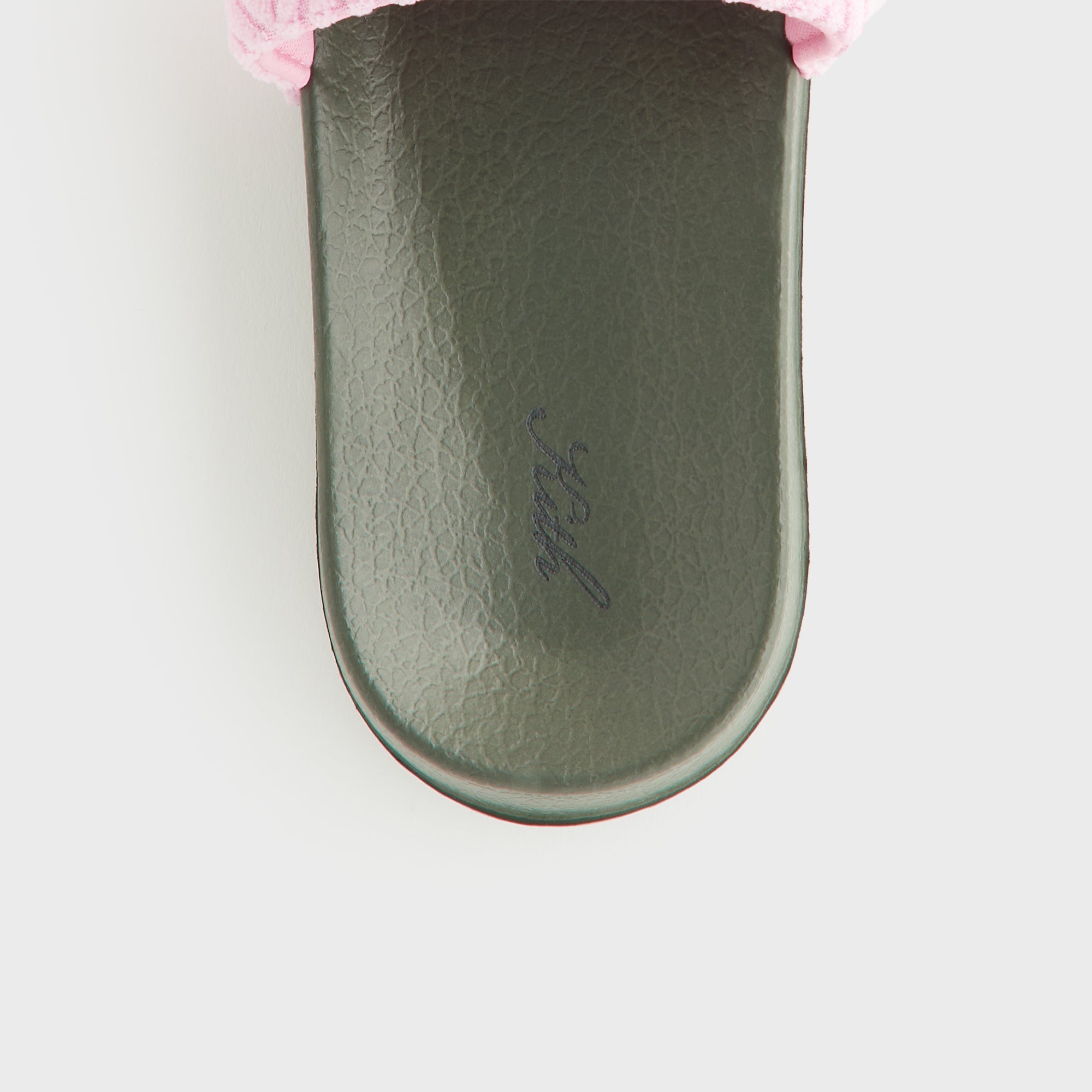 Kith Women Herringbone Terry Slides - Bubble | Kith Bubble