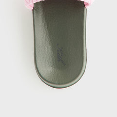 Kith Women Herringbone Terry Slides - Bubble | Kith Bubble