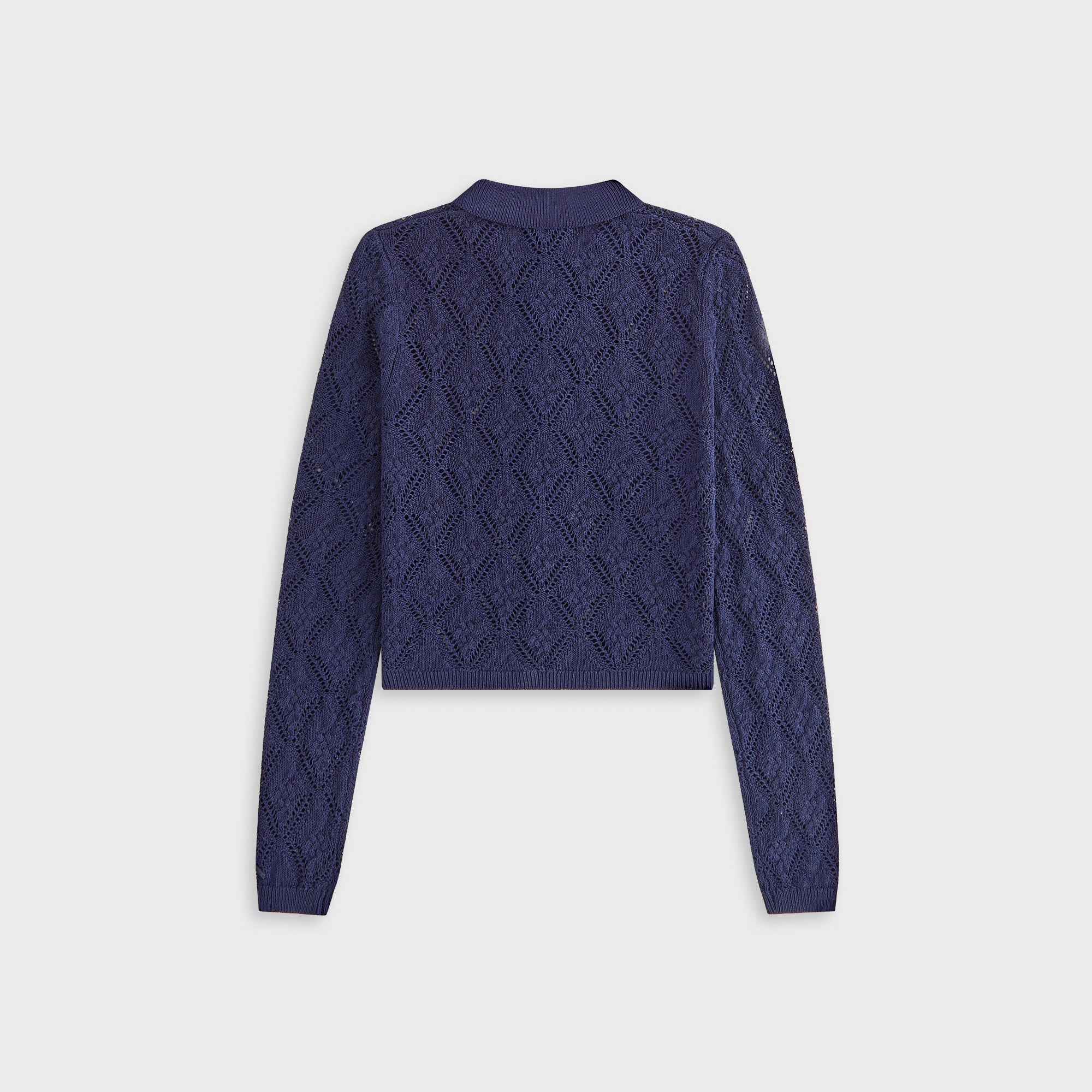 Kith Women Tori Crochet Knit Top - Nocturnal | Kith Nocturnal