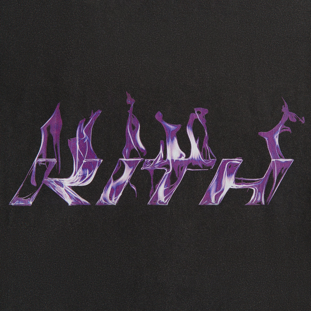 Kith Women Vintage Flame Tee - Black | Kith Black