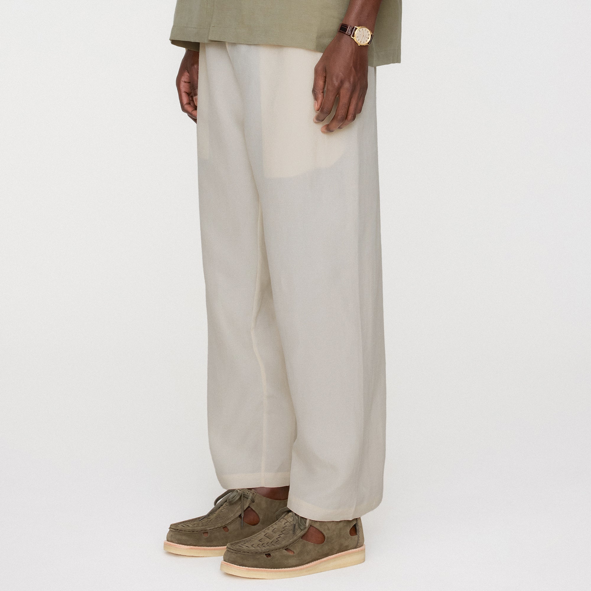 Kith Cupro Linen Grayson Pant - Sandrift | Kith Sandrift