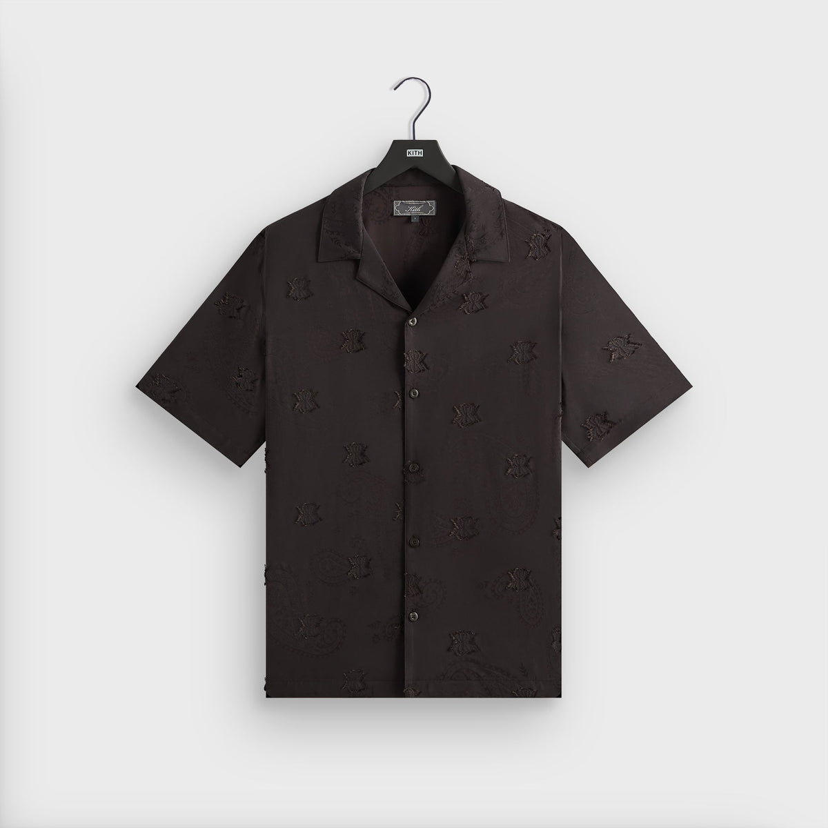 Kith Short Sleeve Thompson Camp Collar Shirt - Kindling | Kith Kindling