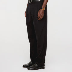 &Kin Kylan Pleated Trouser - Black | Kith Black