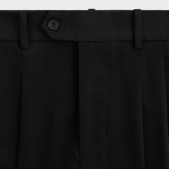 &Kin Kylan Pleated Trouser - Black | Kith Black