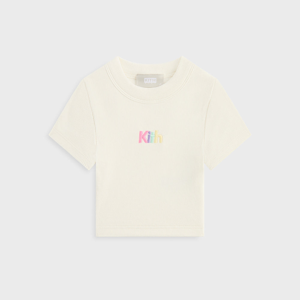 Kith Kids Rib Mulberry Tee - Silk | Kith Silk