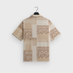 Kith Silk Lyocell Bandana Reade Shirt - Canvas | Kith Canvas