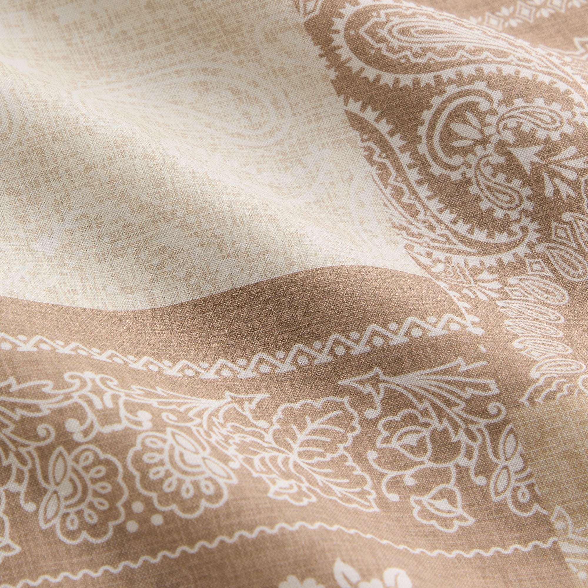 Kith Silk Lyocell Bandana Reade Shirt - Canvas | Kith Canvas