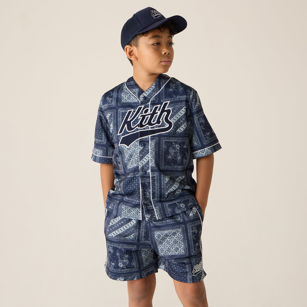 Kith Kids Baseball Mesh Shirt - Vista | Kith Vista