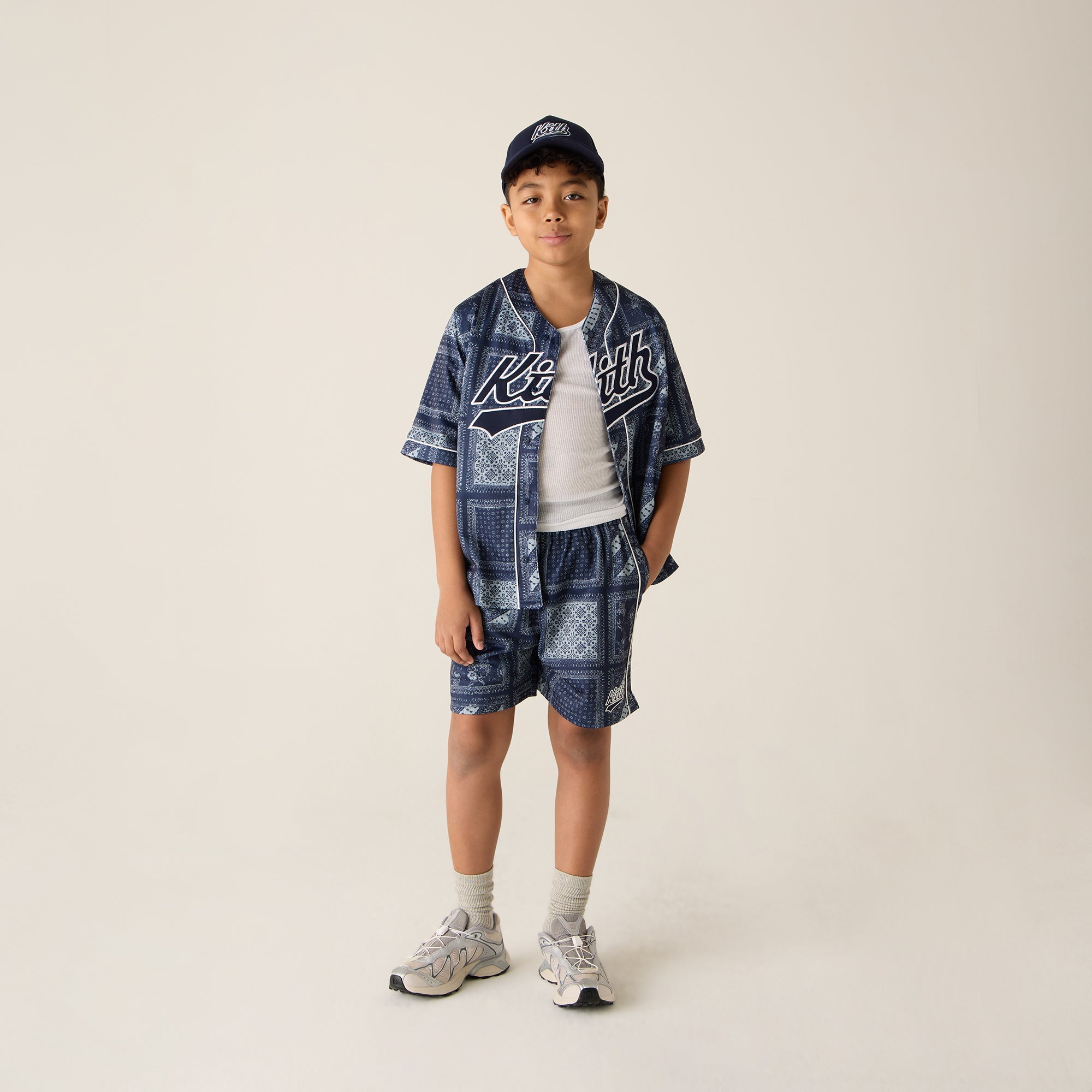 Kith Kids Baseball Mesh Shirt - Vista | Kith Vista