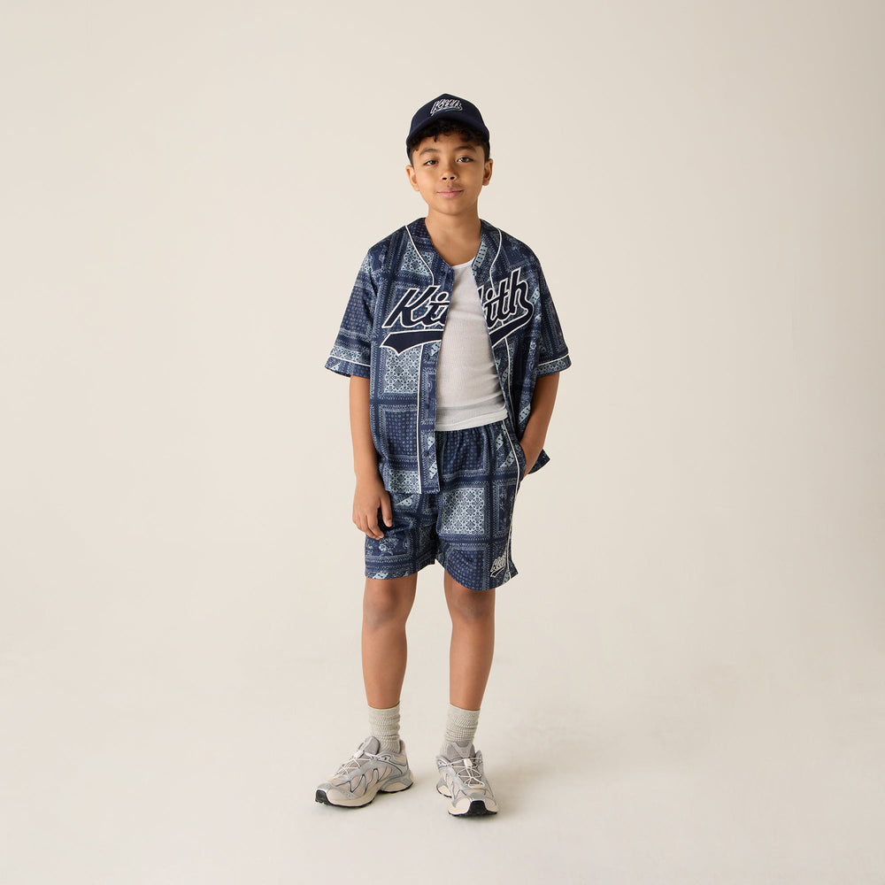 Kith Kids Baseball Mesh Shirt - Vista | Kith Vista