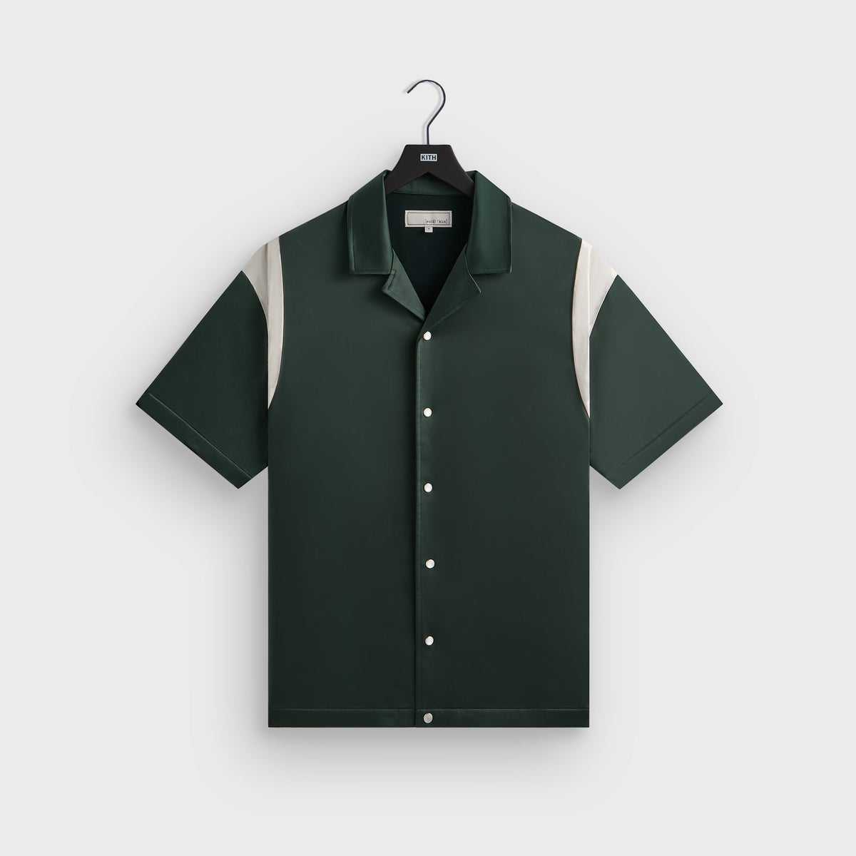 &Kin Washed Satin Landon Souvenir Shirt - Stadium | Kith Stadium