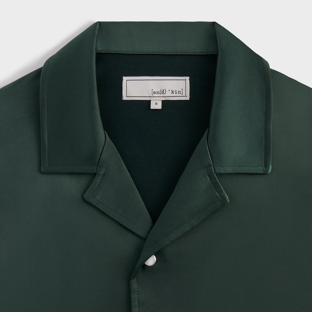 &Kin Washed Satin Landon Souvenir Shirt - Stadium | Kith Stadium