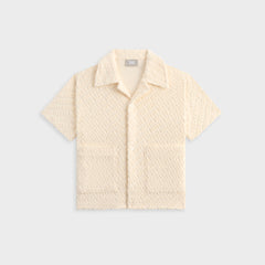 Kith Kids Monogram Terry Camp Shirt - Silk | Kith Silk