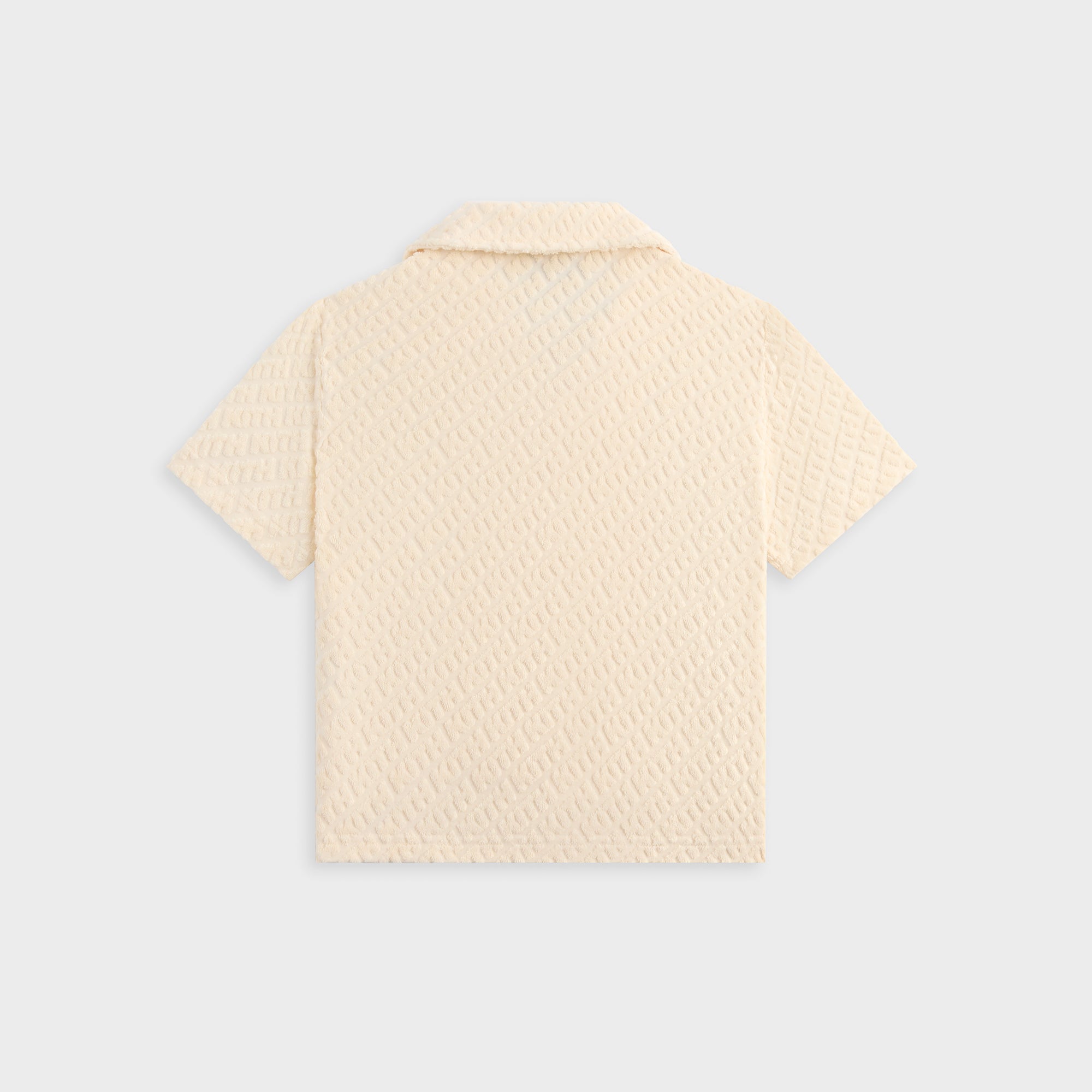 Kith Kids Monogram Terry Camp Shirt - Silk | Kith Silk