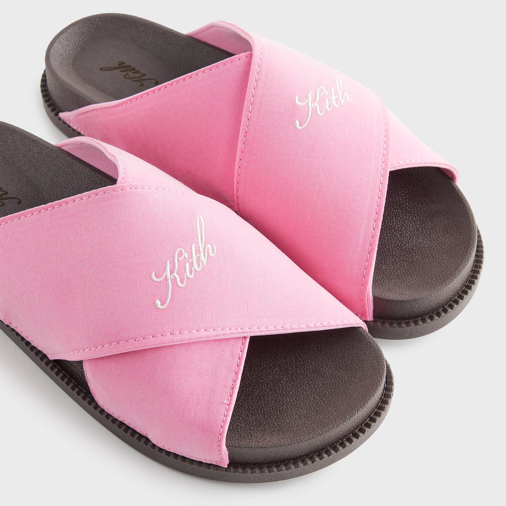 Kith Women Criss Cross Slides - Flamina | Kith Flamina