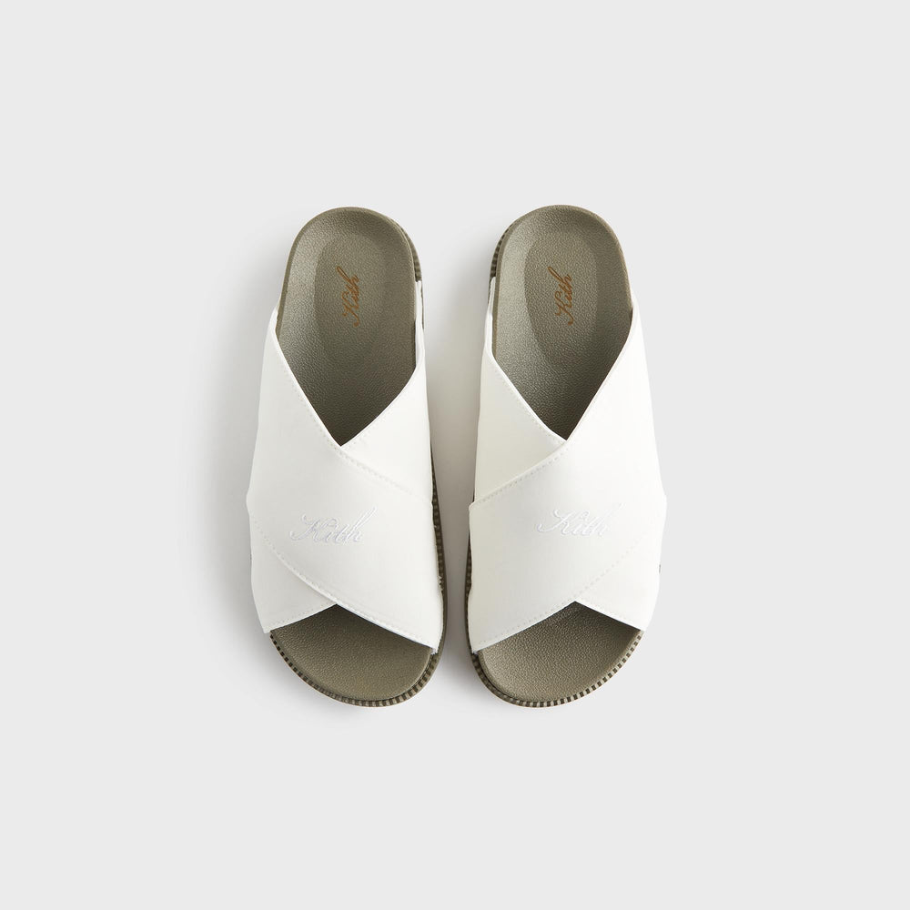 Kith Women Criss Cross Slides - Silk | Kith Silk