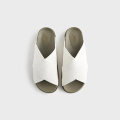 Kith Women Criss Cross Slides - Silk | Kith Silk