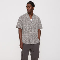 Kith Tweed Short Sleeve Thompson Crossover Shirt - Kindling | Kith Kindling