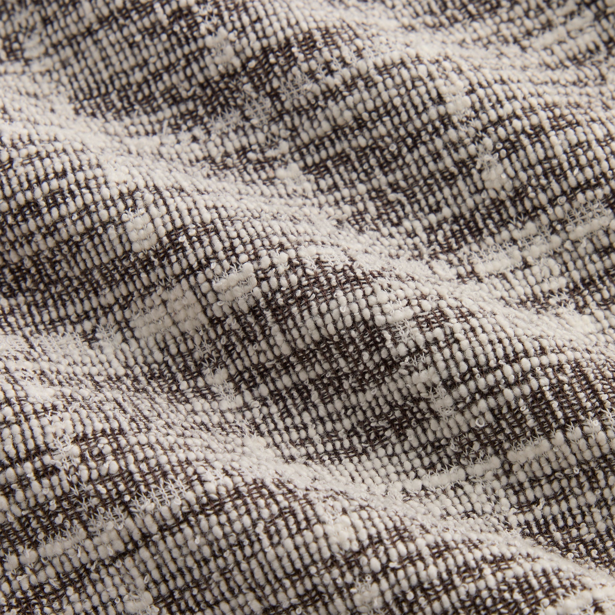 Kith Tweed Short Sleeve Thompson Crossover Shirt - Kindling | Kith Kindling
