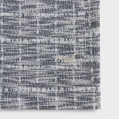 Kith Tweed Long Sleeve Boxy Collared Overshirt - Nocturnal | Kith Nocturnal