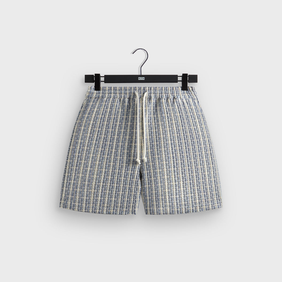 Kith Bubble Check Active Short - Light Indigo | Kith Light Indigo