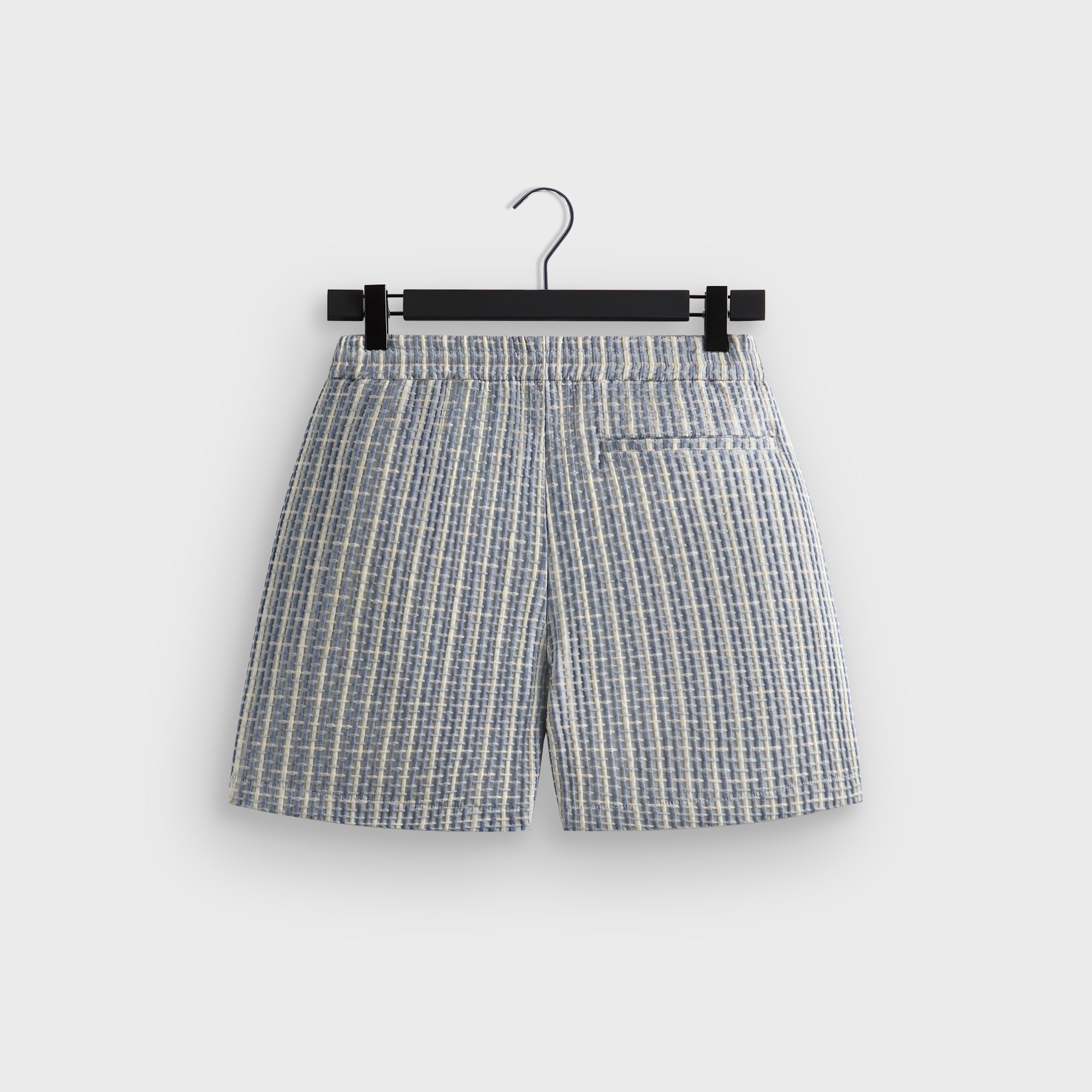 Kith Bubble Check Active Short - Light Indigo | Kith Light Indigo