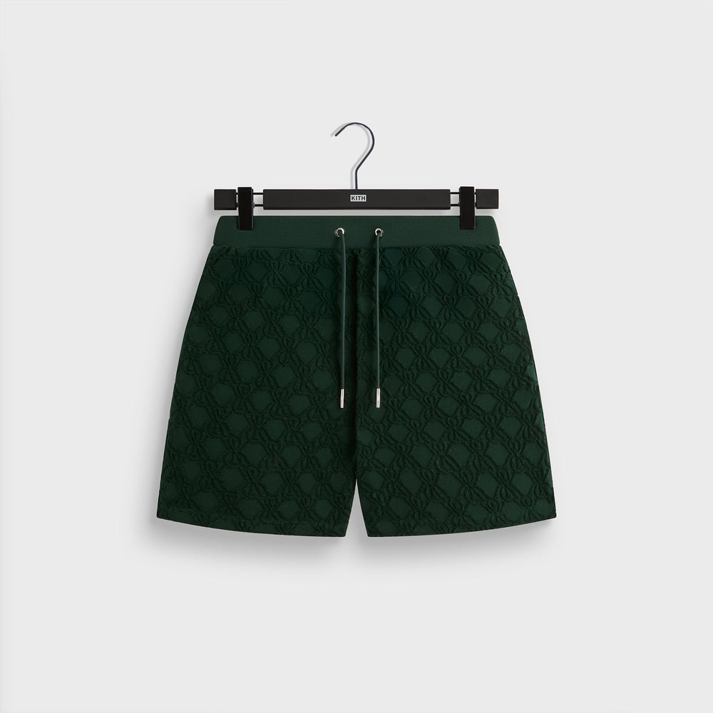 Kith Crest Monogram Terry Graham Short - Stadium | Kith Stadium