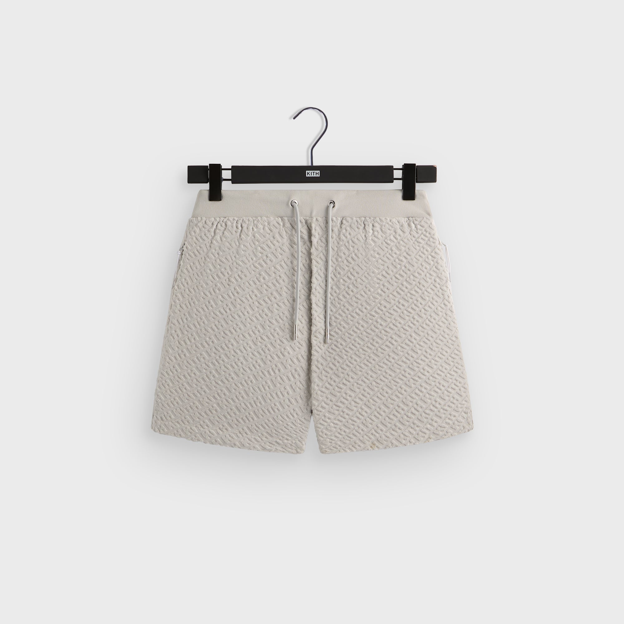 Kith Monogram Terry Graham Short - Concrete | Kith Concrete