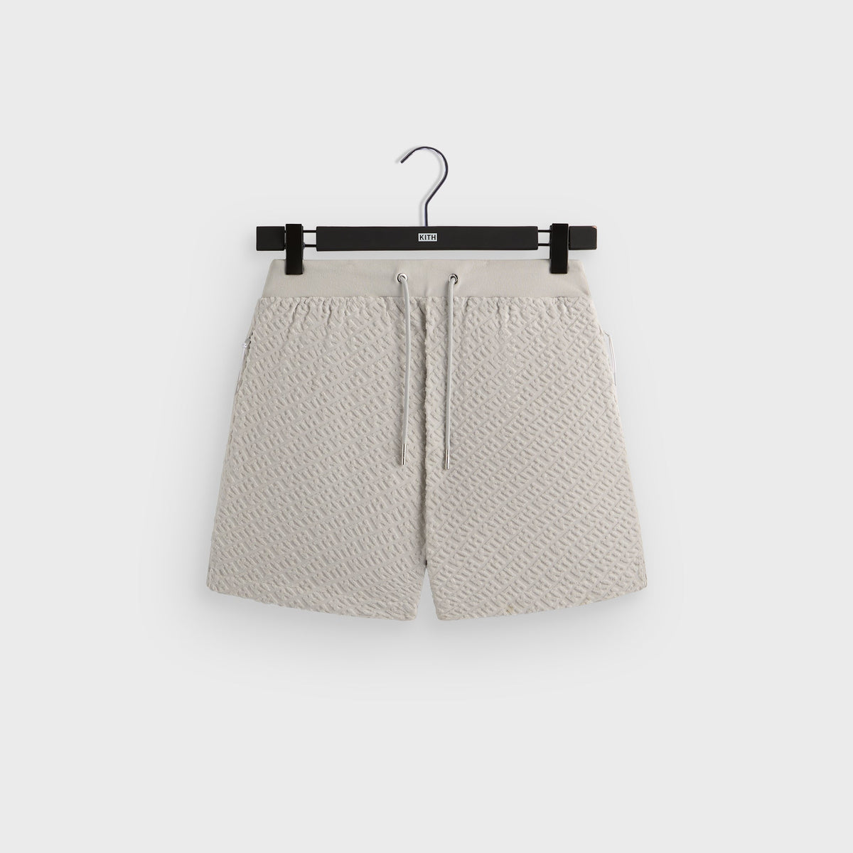 Kith Monogram Terry Graham Short - Concrete | Kith Concrete