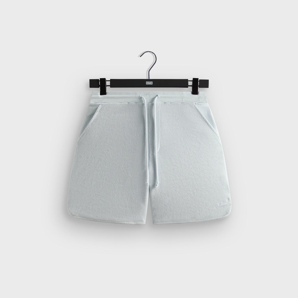 Kith Plush Terry Jordan Short - Light Indigo | Kith Light Indigo