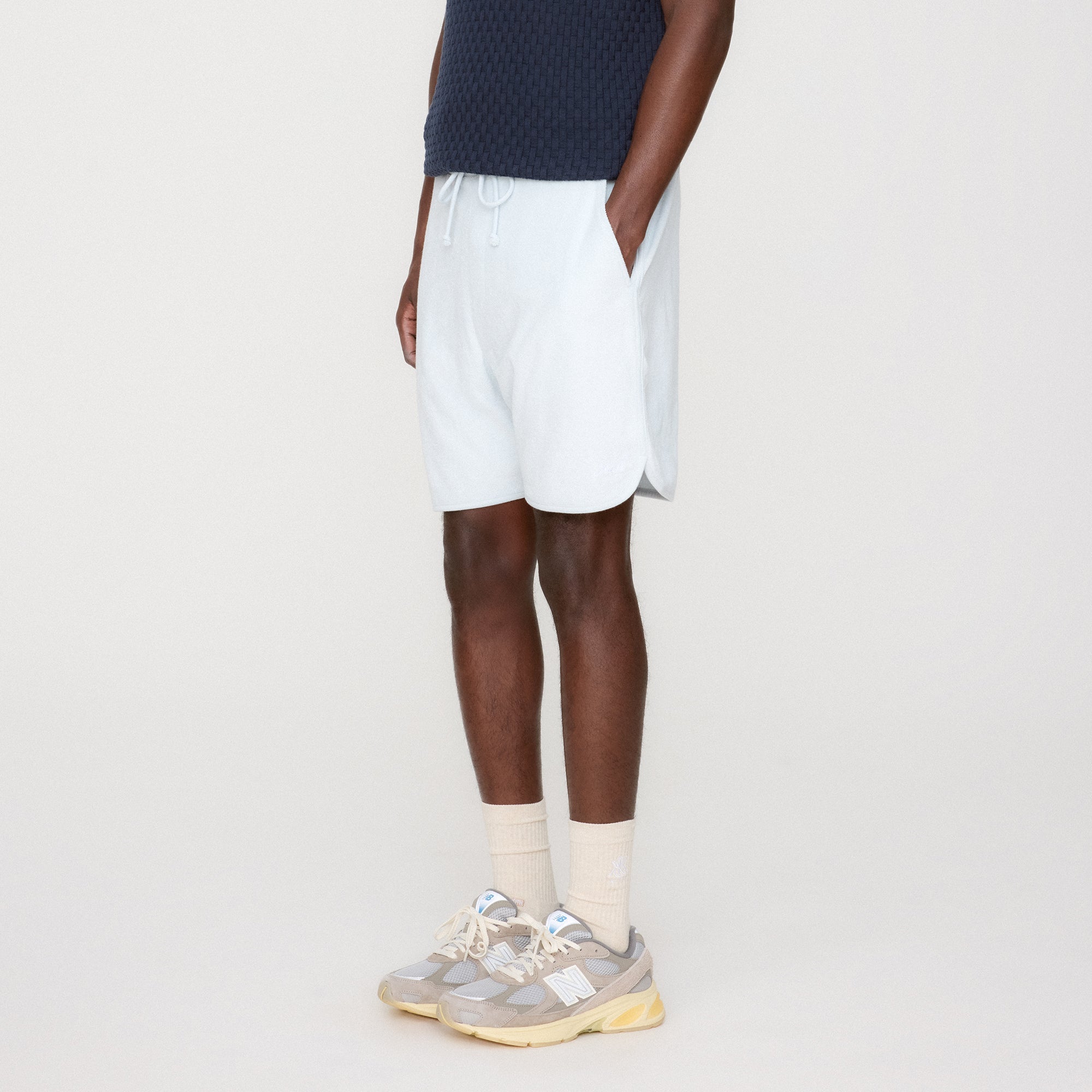 Kith Plush Terry Jordan Short - Light Indigo | Kith Light Indigo