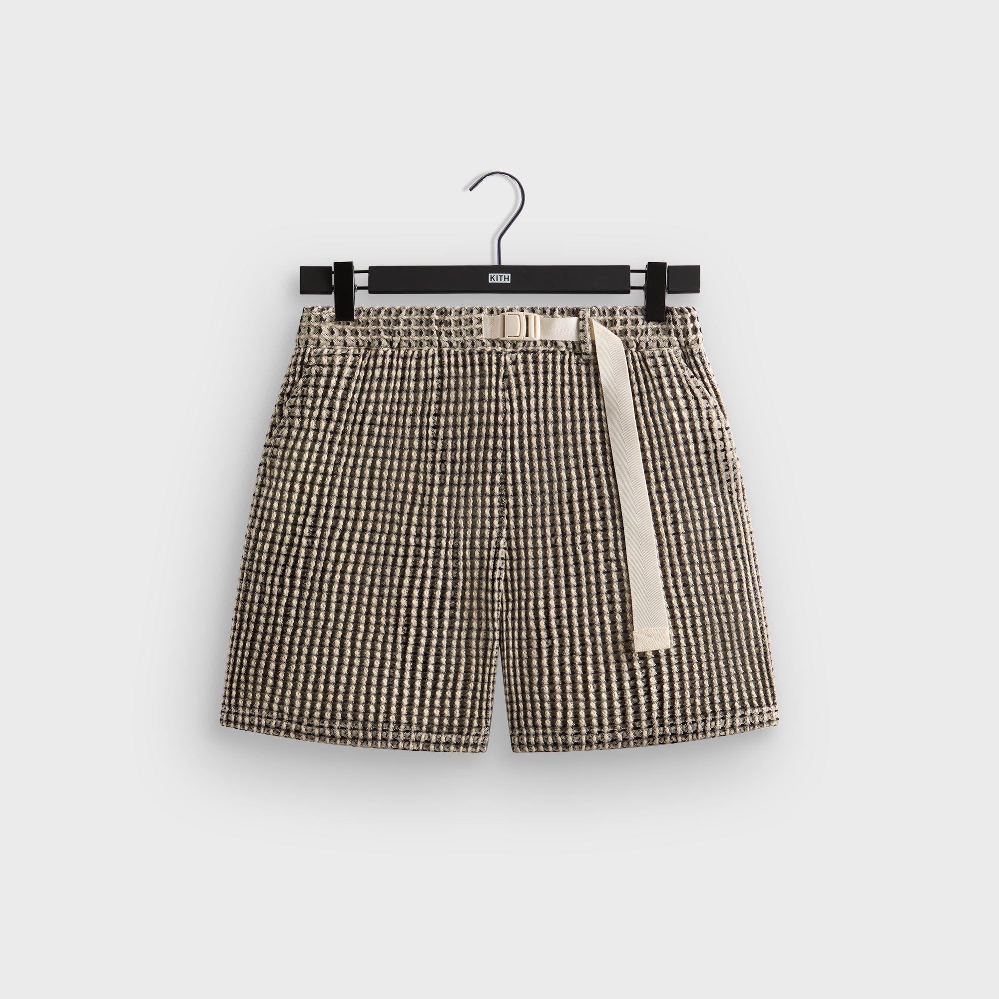 Kith Geometric Diamond Mason Short - Black | Kith Black