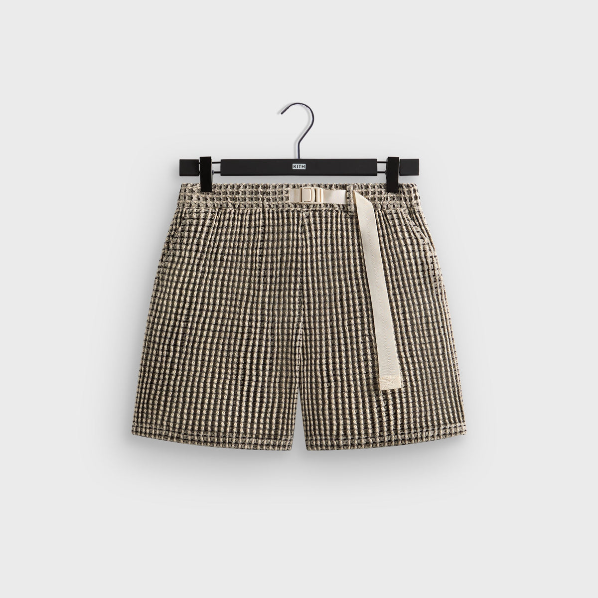 Kith Geometric Diamond Mason Short - Black | Kith Black