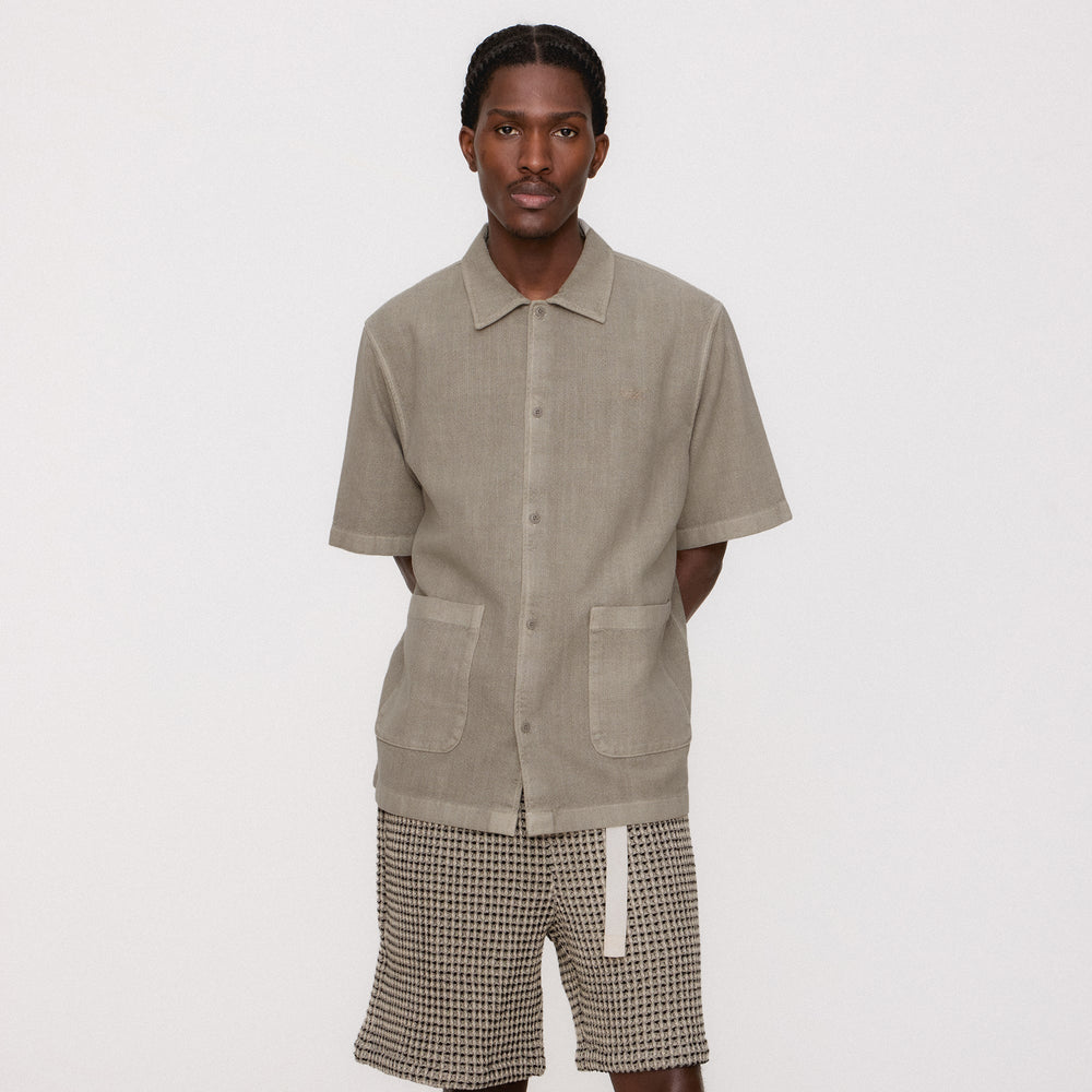 Kith Geometric Diamond Mason Short - Black | Kith Black