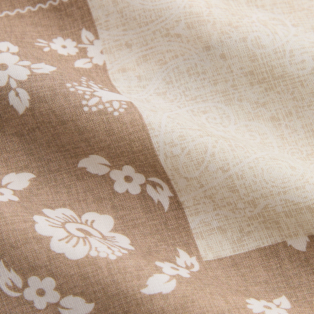 Kith Silk Lyocell Bandana Cedar Short - Canvas | Kith Canvas